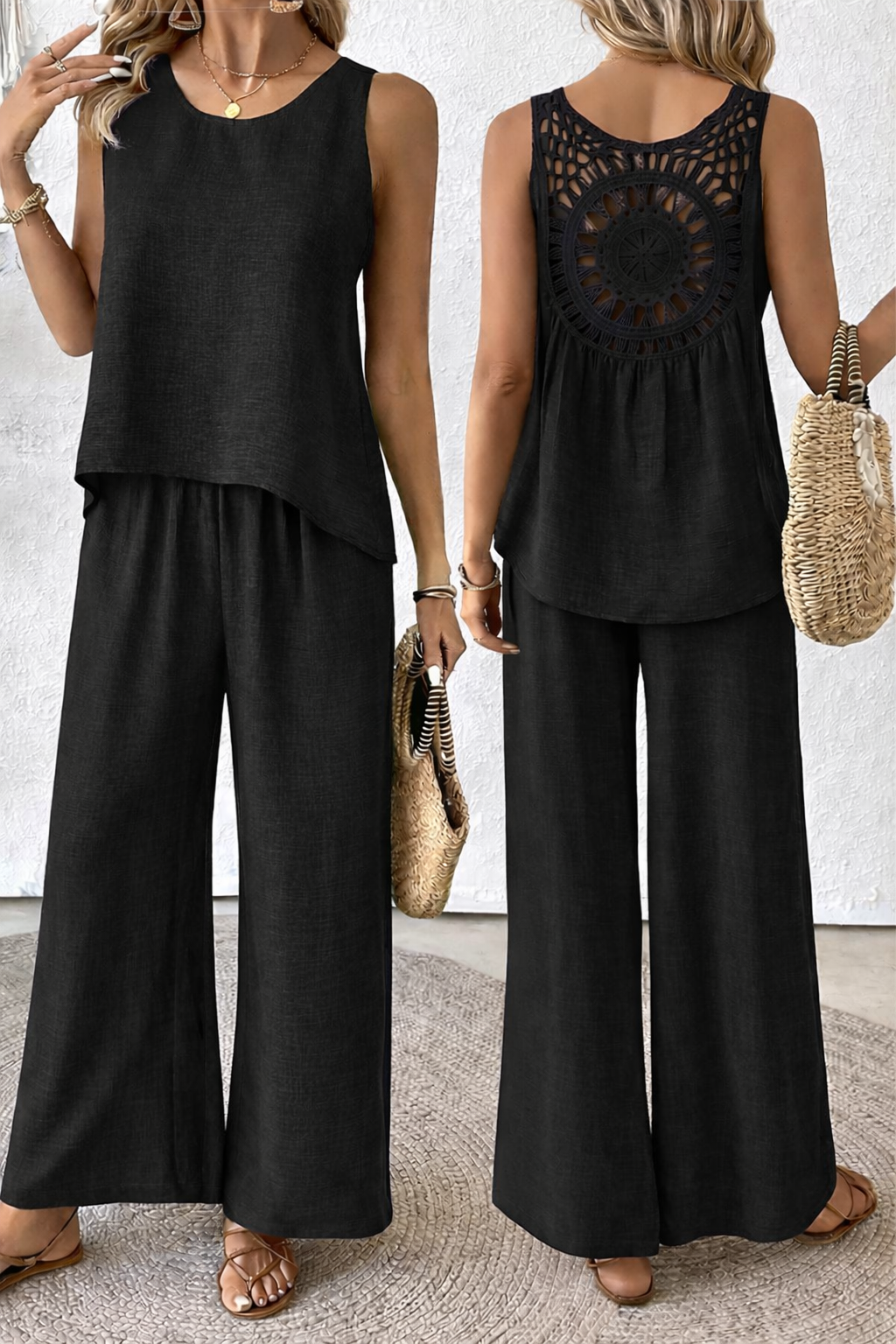 Marina™ | Conjunto Verano Fluido con Detalles Elegantes