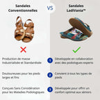 Sandalias cómodas y a la moda LadiVania