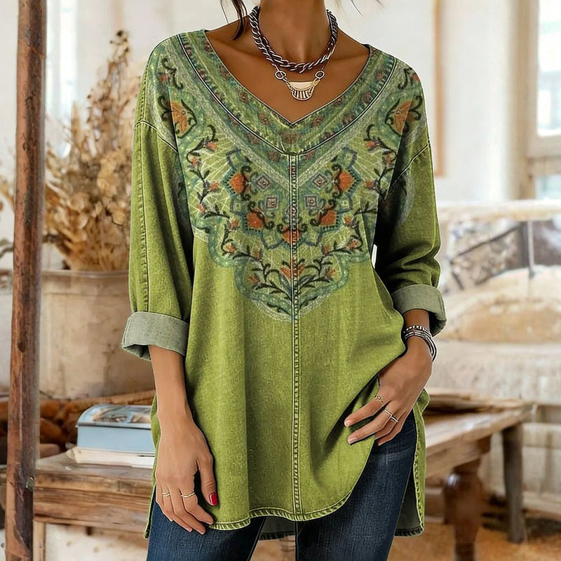 Bluzka Vintage Casual