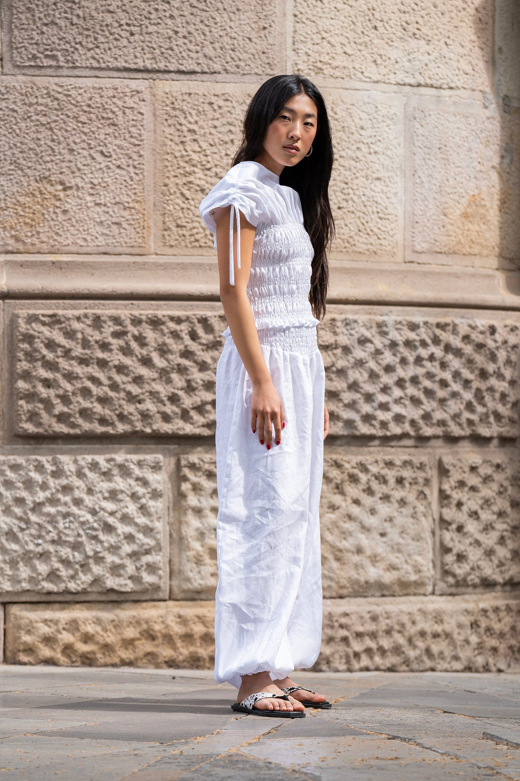 Top Ren Blanco (100% Linen)