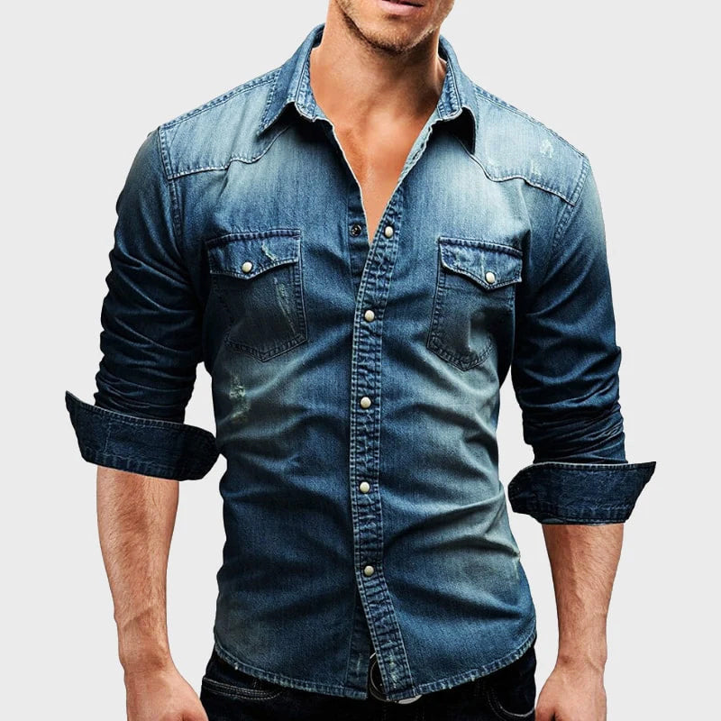 Camisa de Denim Davide Costa Miami