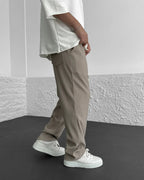 RAÉL | Pantalones de Canalé de Lujo con Corte Relajado