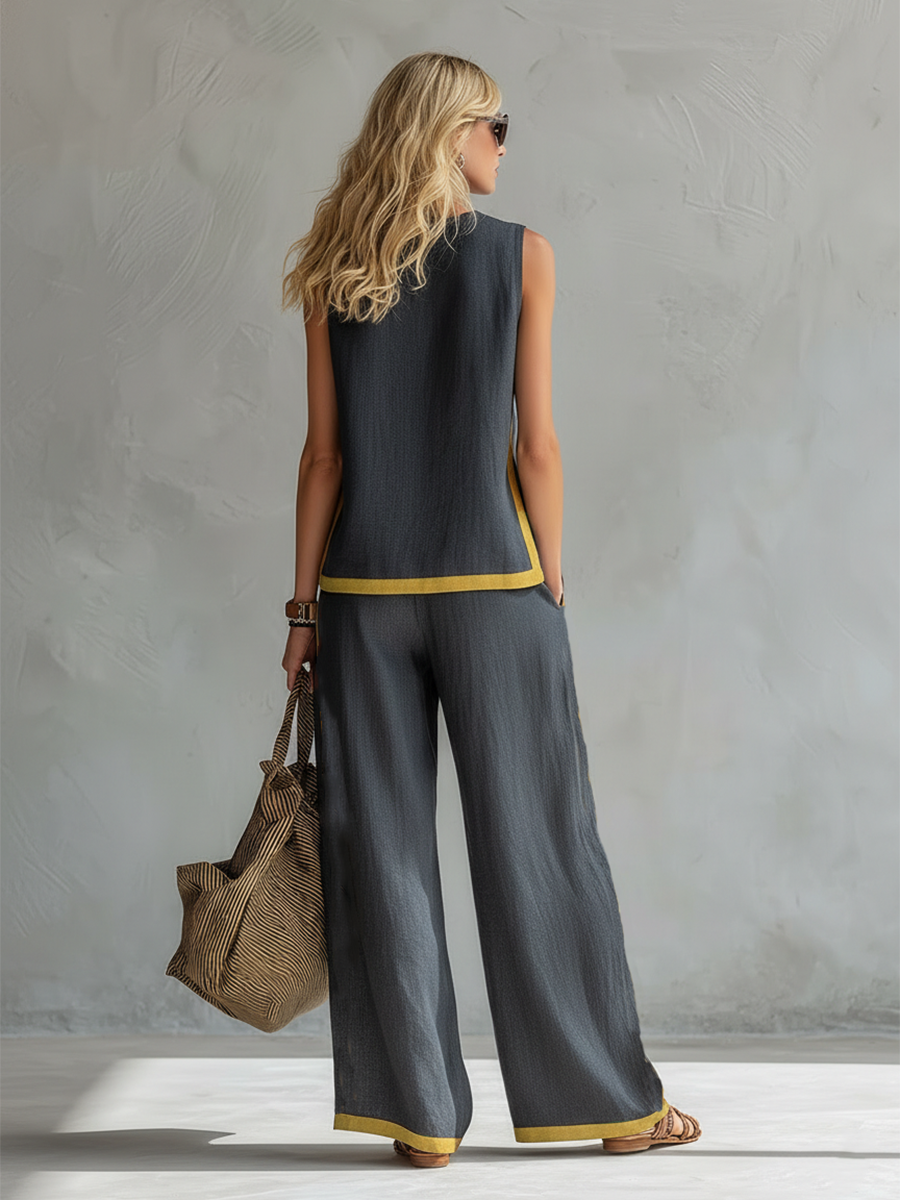 Leila - Conjunto Chic de Dos Piezas