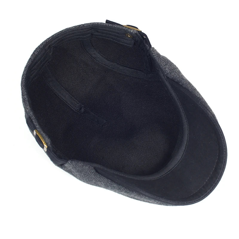 LAURENT MONACO | Gorra con Patrón Chevron para Hombre