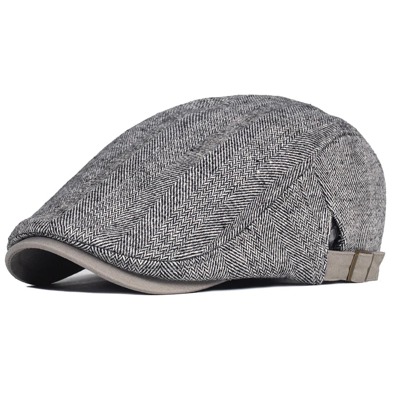LAURENT MONACO | Gorra con Patrón Chevron para Hombre