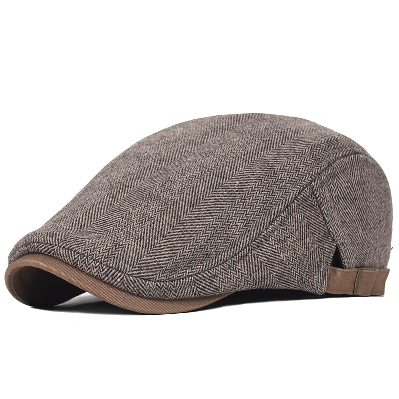 LAURENT MONACO | Gorra con Patrón Chevron para Hombre