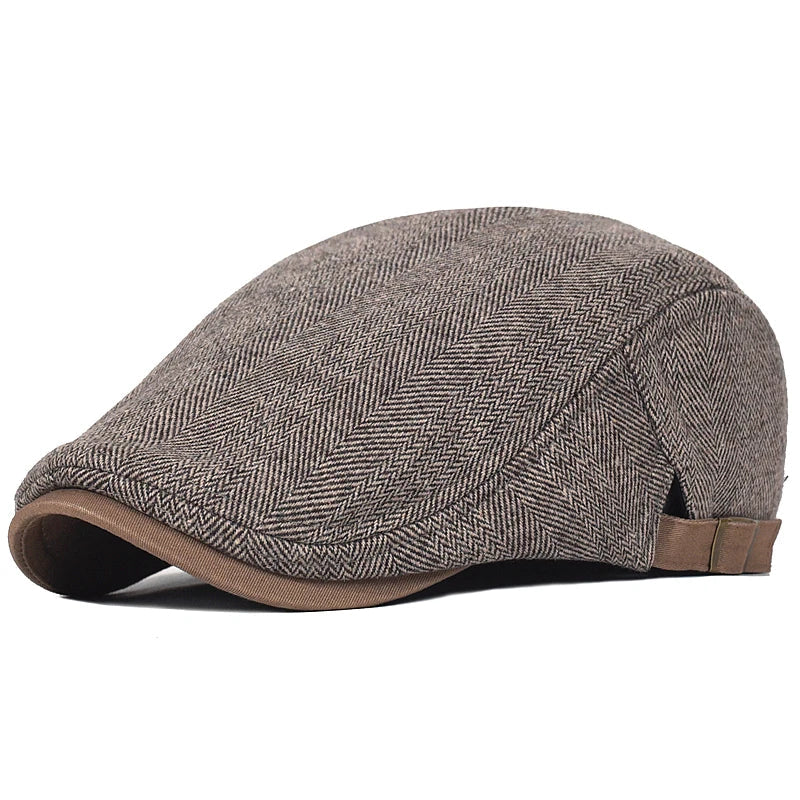LAURENT MONACO | Gorra con Patrón Chevron para Hombre