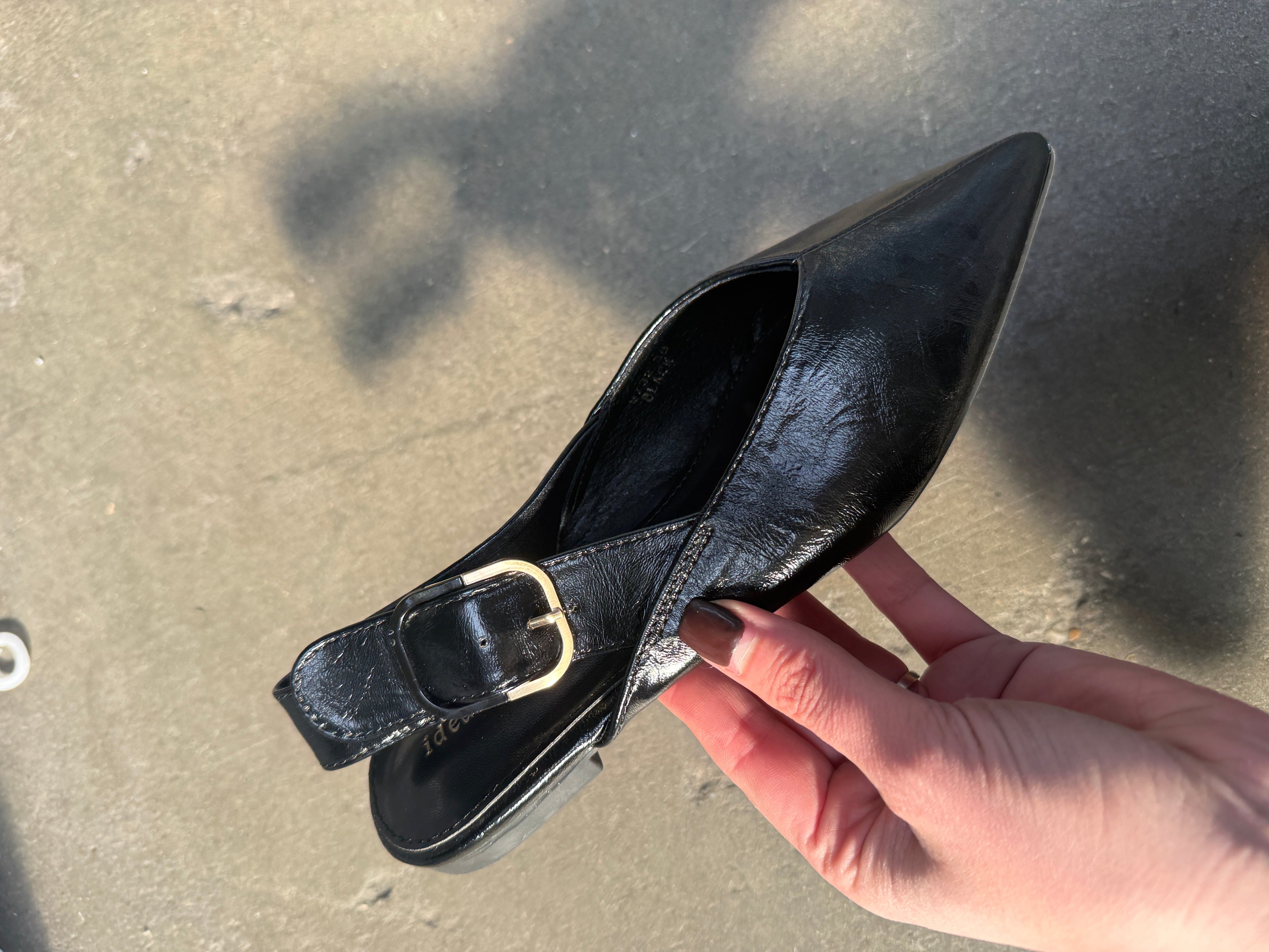 Desi czarne buty wsuwane
