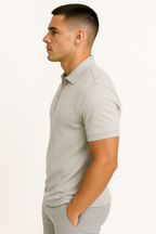 GREGORIO | Polo Moderno con Media Cremallera