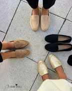 Kiana khaki mokasyny wsuwane