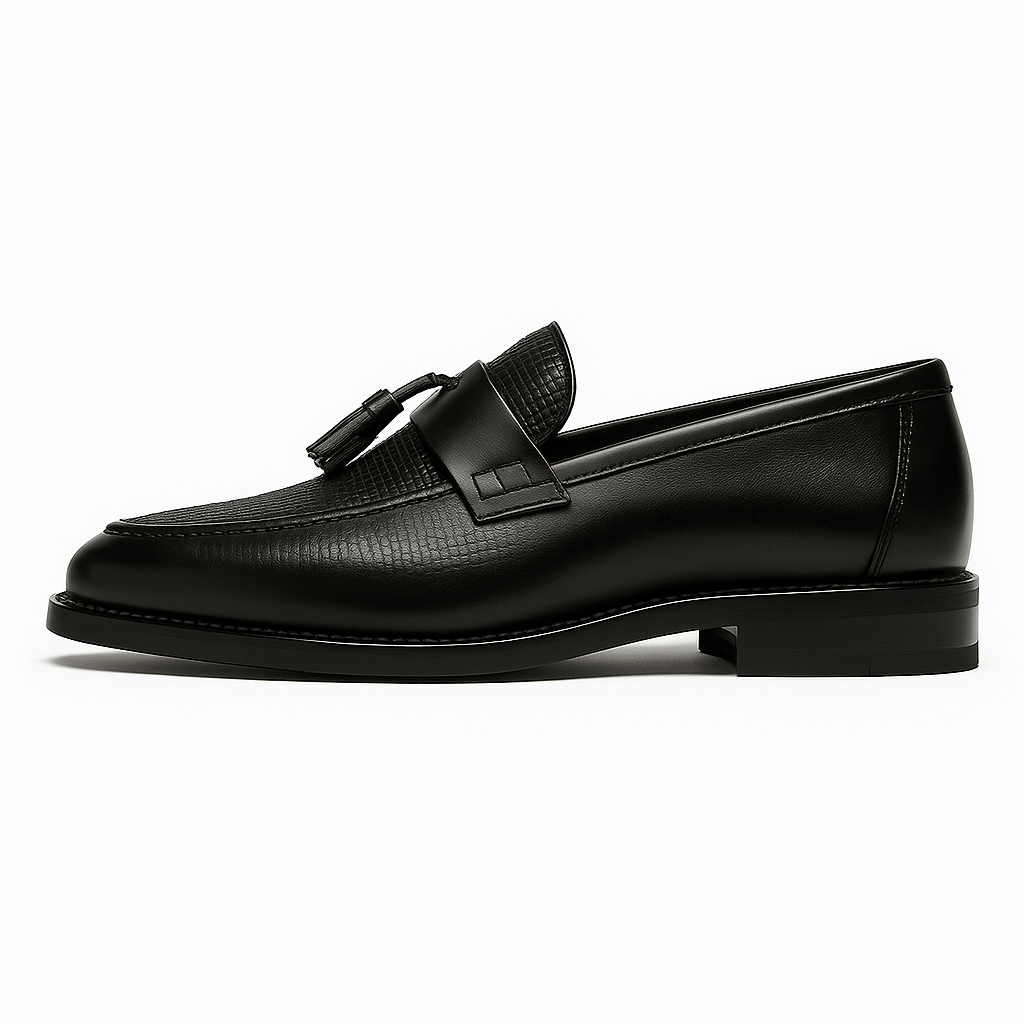 Mocasines con Borlas Tejidos para Hombre – Elegancia Clásica