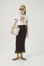 FALDA TRICOT THE PERFECT CANALÉ W MATCHA