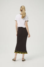 FALDA TRICOT THE PERFECT CANALÉ W MATCHA