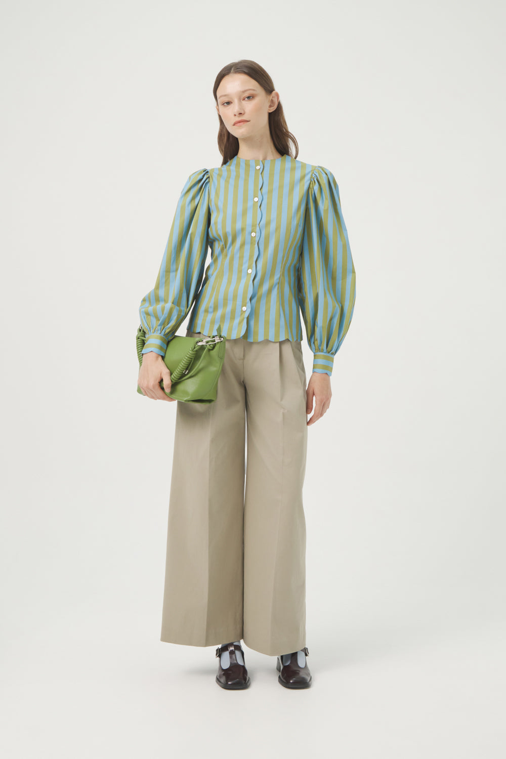 CAMISA LE COQ STRIPES BLEU