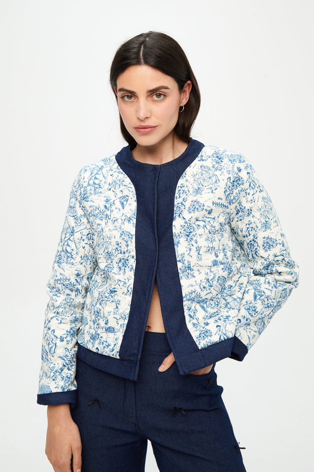 CHAQUETA REVERSIBLE DIVERTIDOS LAZOS