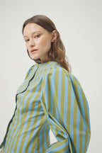CAMISA LE COQ STRIPES BLEU