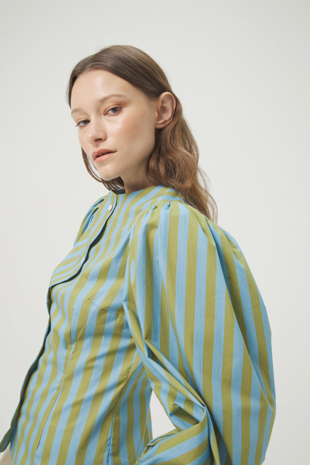 CAMISA LE COQ STRIPES BLEU