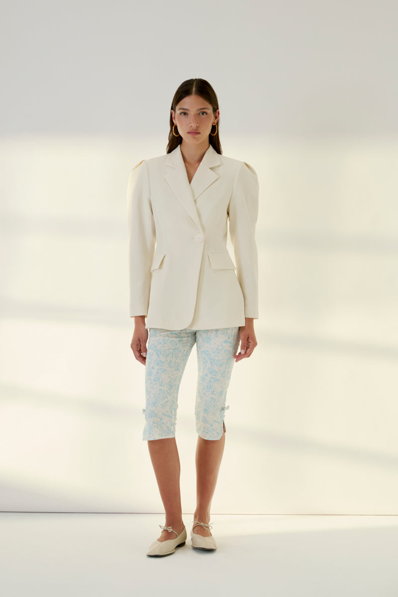 PANTALÓN CAPRI GUIÑOTE AZUL CIELO