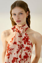 NUEVO VESTIDO FLORAL LARGO MANILA