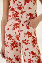PANTALONES FLORALES MANILA