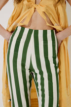 PANTALÓN CAPRI RAYAS