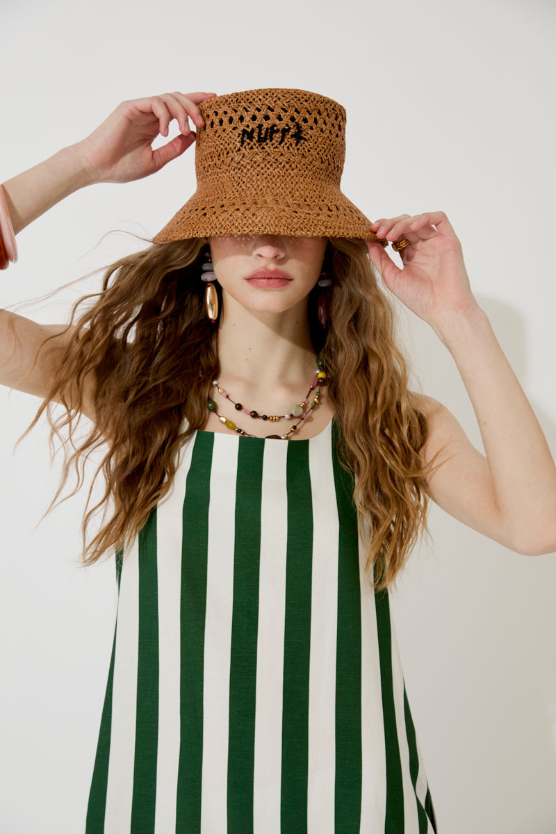 VESTIDO CORTO RAYAS