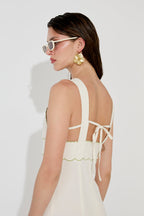 VESTIDO BORDADO ONDAS
