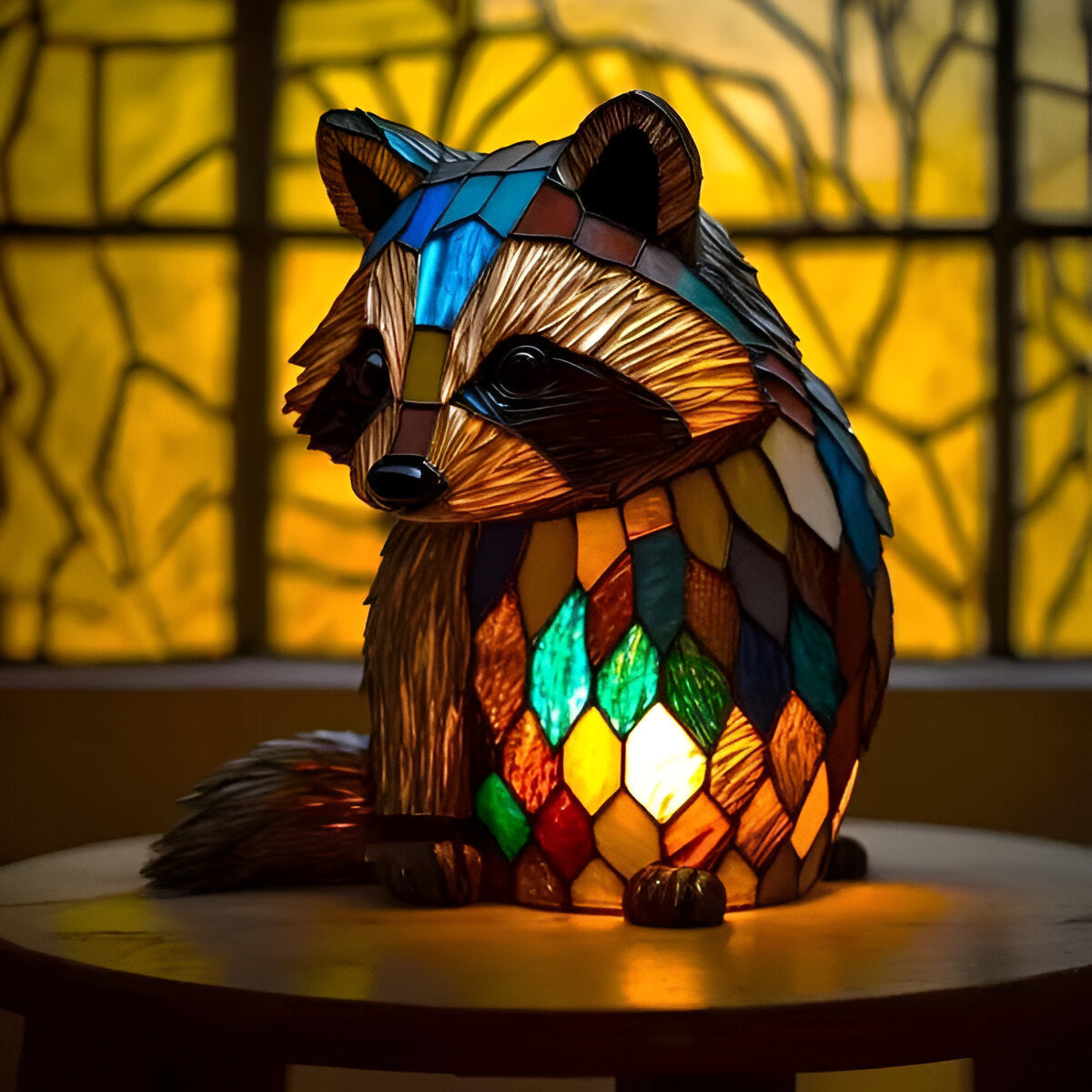 Lampka Raccoon Jackie