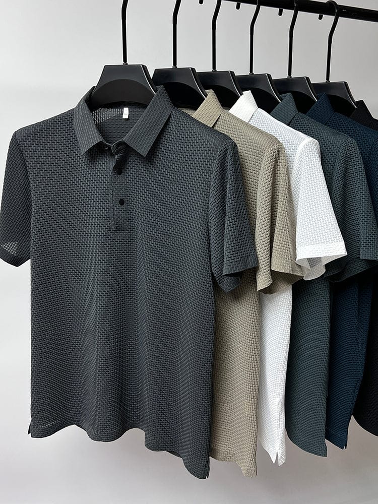 AERON | Polo de Malla de Lujo para Hombre