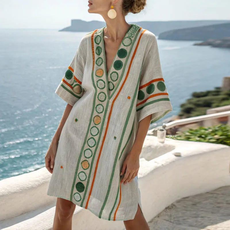 Demi - Elegancka i wszechstronna sukienka plażowa na idealny letni look