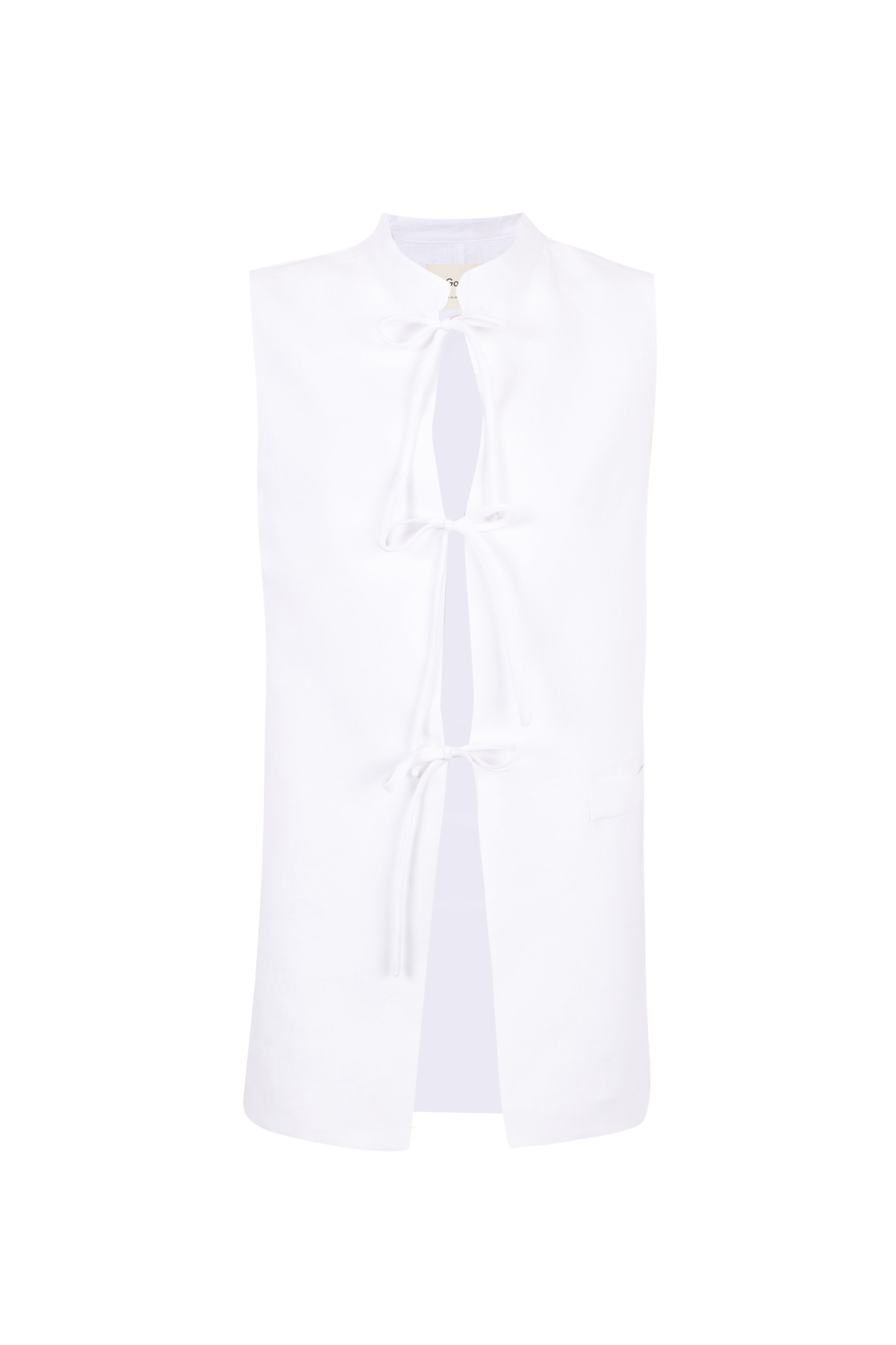 Fuku Vest White