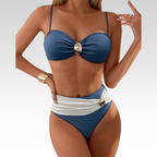 Marcelle | Elegante bikini de dos piezas con efecto moldeador