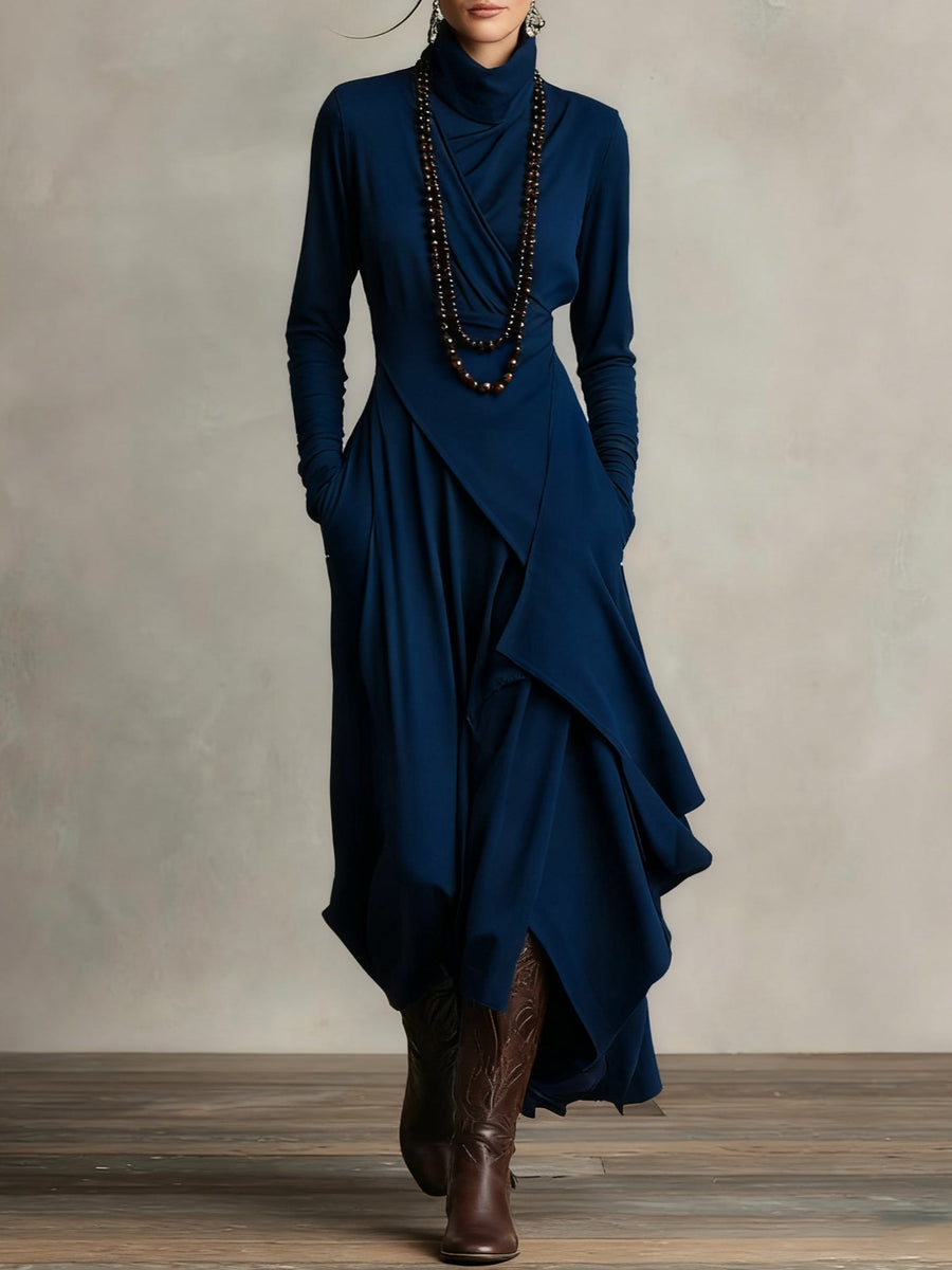 Patrizia Vestido Maxi Túnica Asimétrico