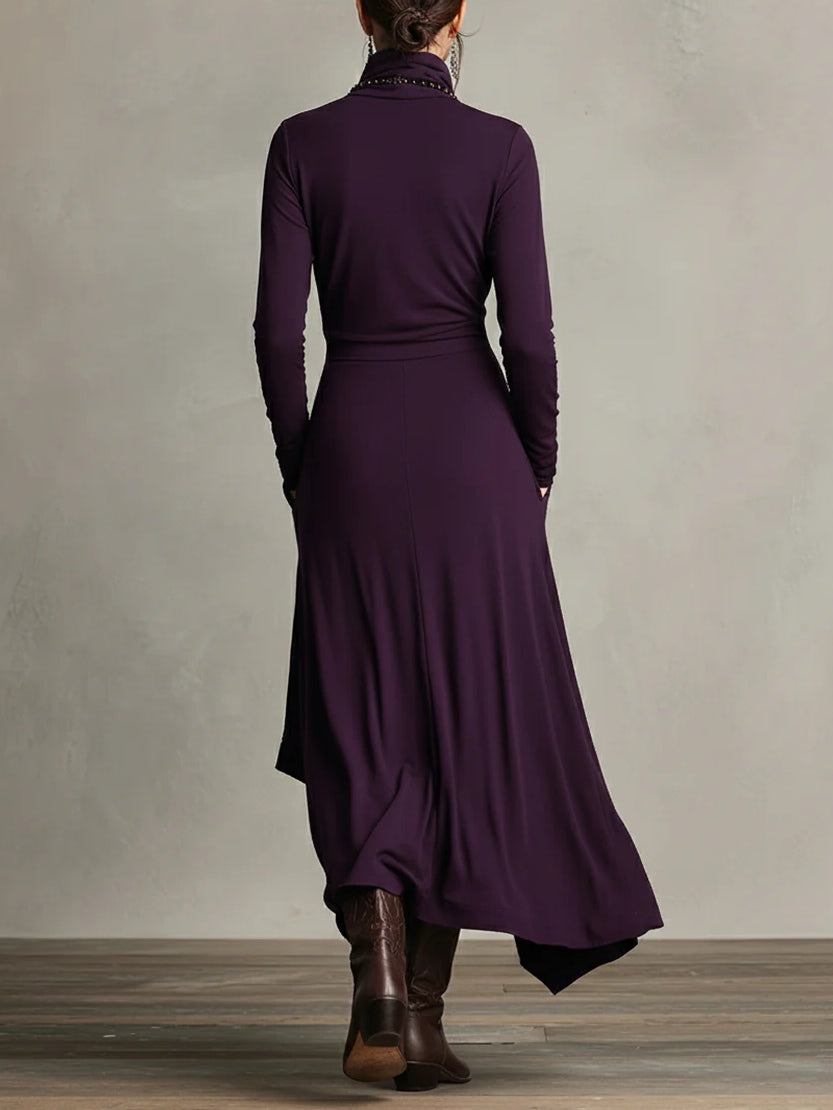 Patrizia Vestido Maxi Túnica Asimétrico