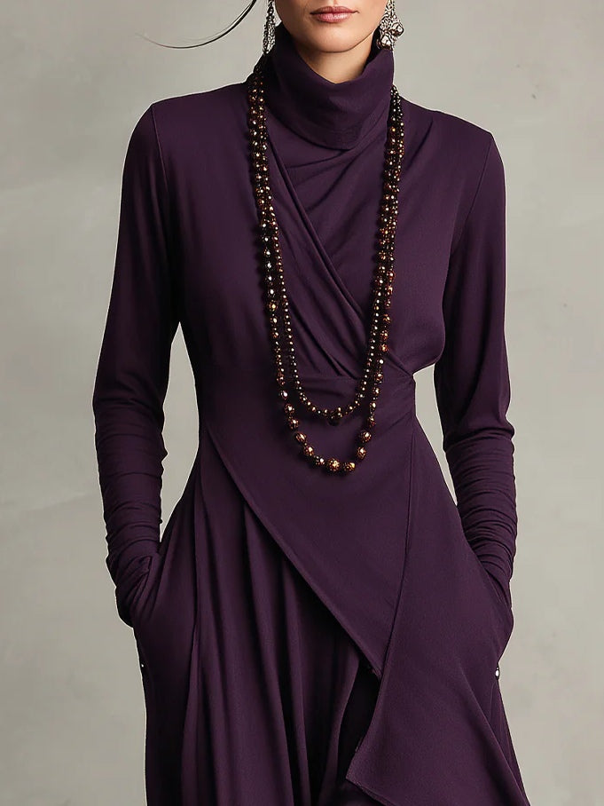 Patrizia Vestido Maxi Túnica Asimétrico