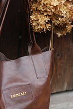 Oliwia torba shopper czekoladowy brąz