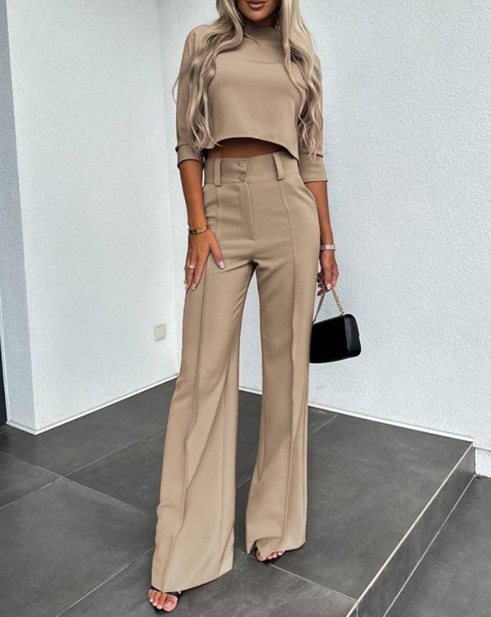 MILYN – Conjunto de Dos Piezas Elegante y Fresco