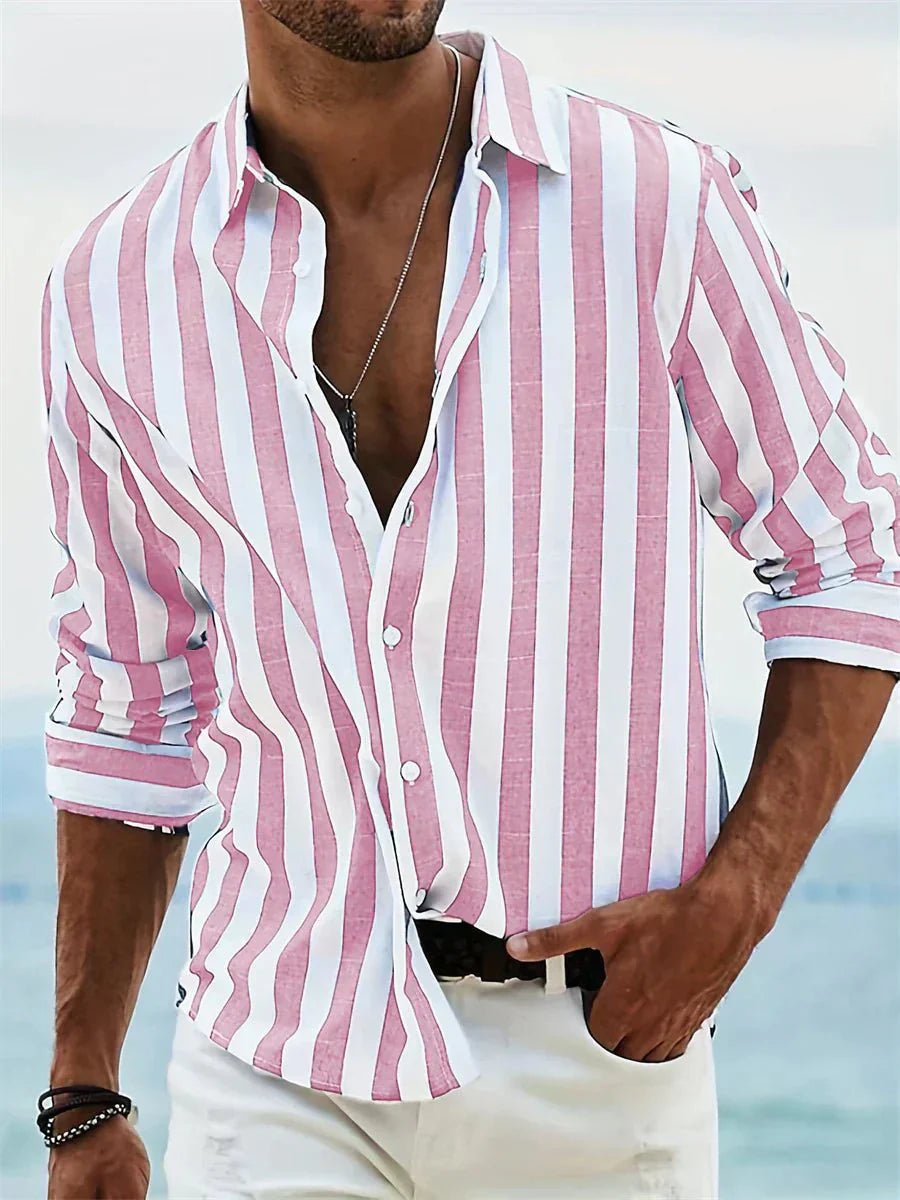 Bram | Camiseta de verano ligera a rayas