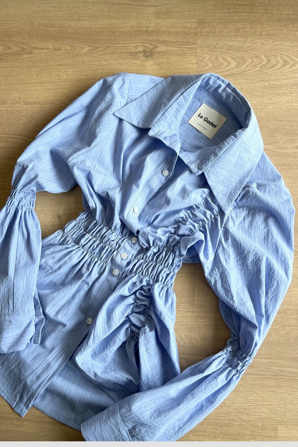 Brixton Blue Shirt (100% Organic Cotton)