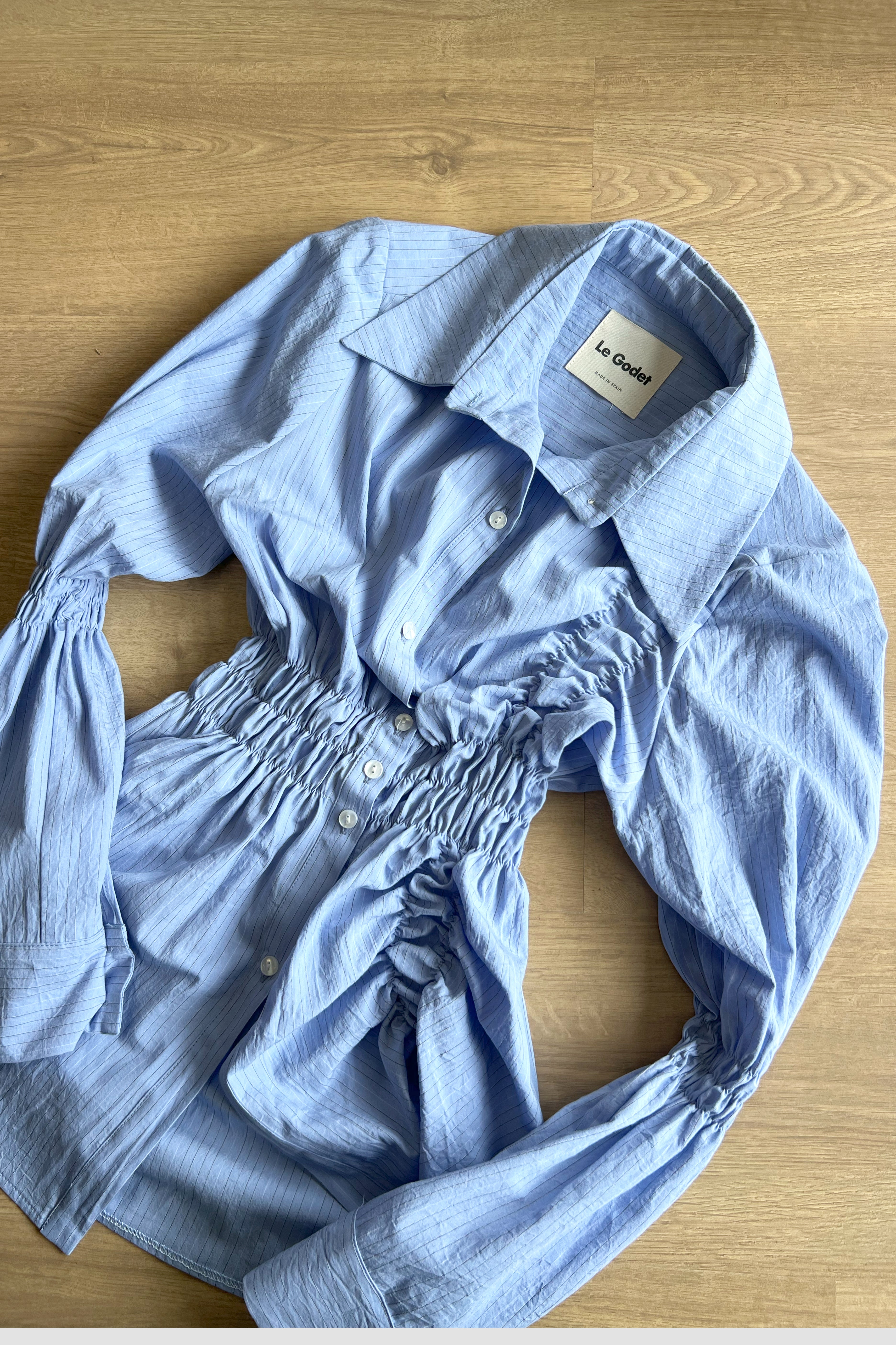 Brixton Blue Shirt (100% Organic Cotton)