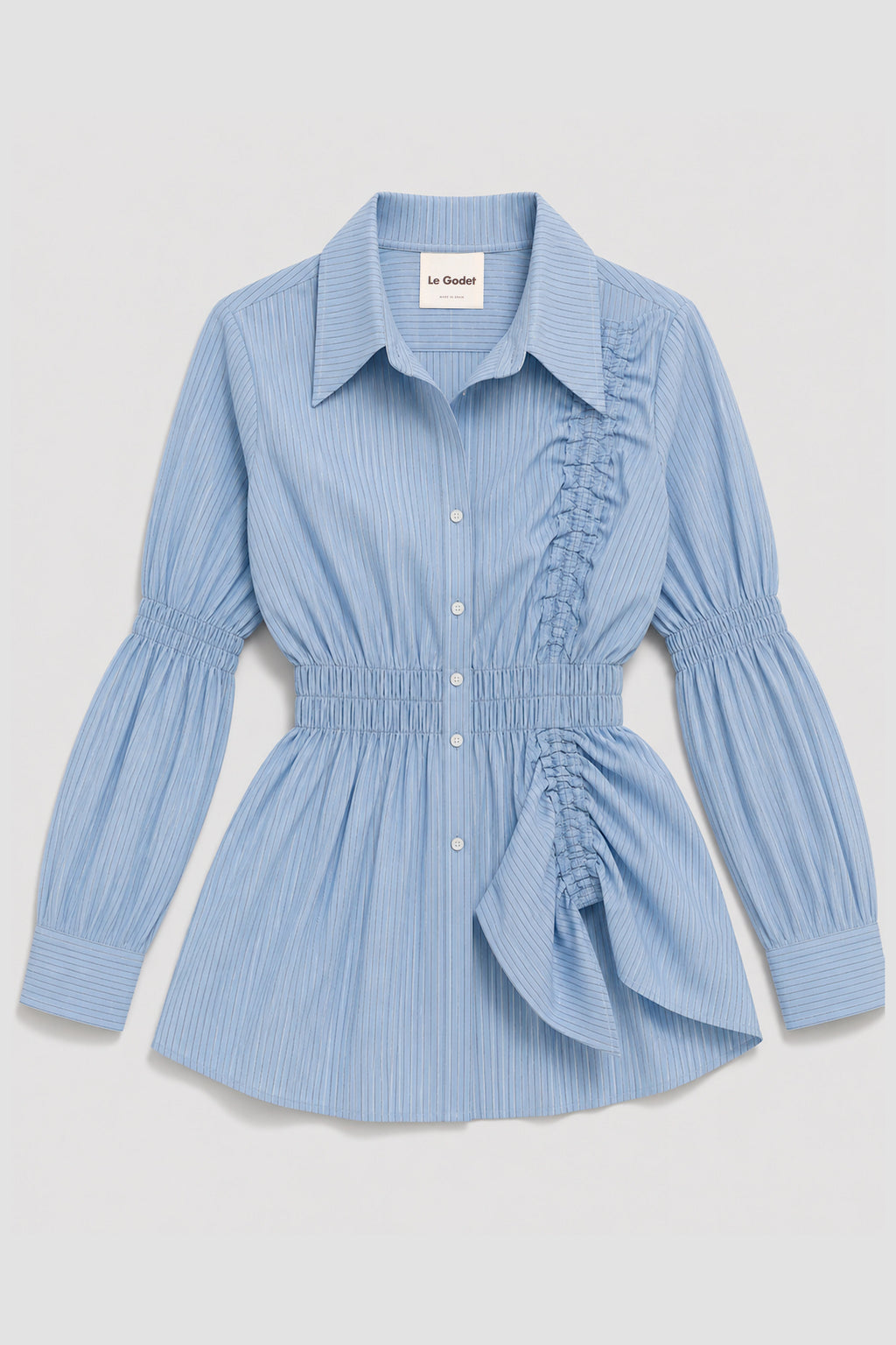 Brixton Blue Shirt (100% Organic Cotton)