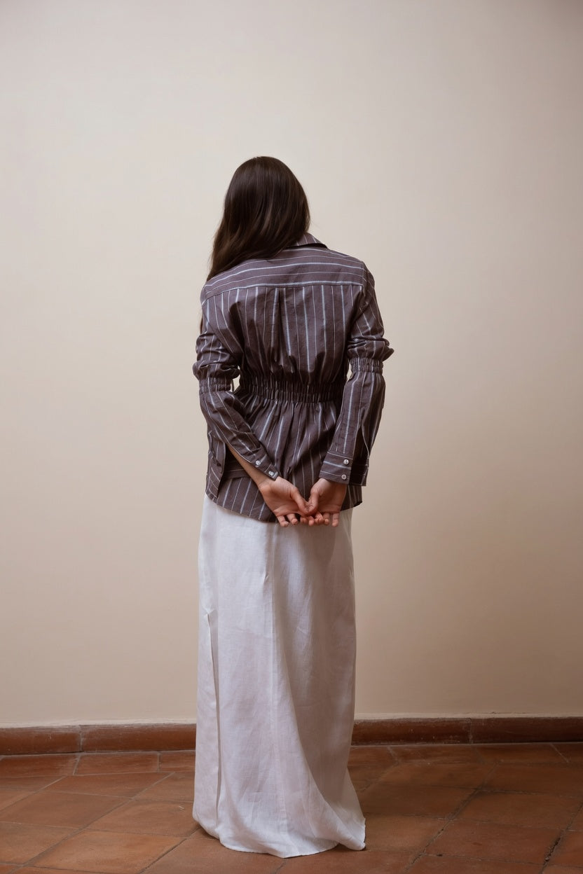 Camisa Brixton Brown (100% Algodón Orgánico)
