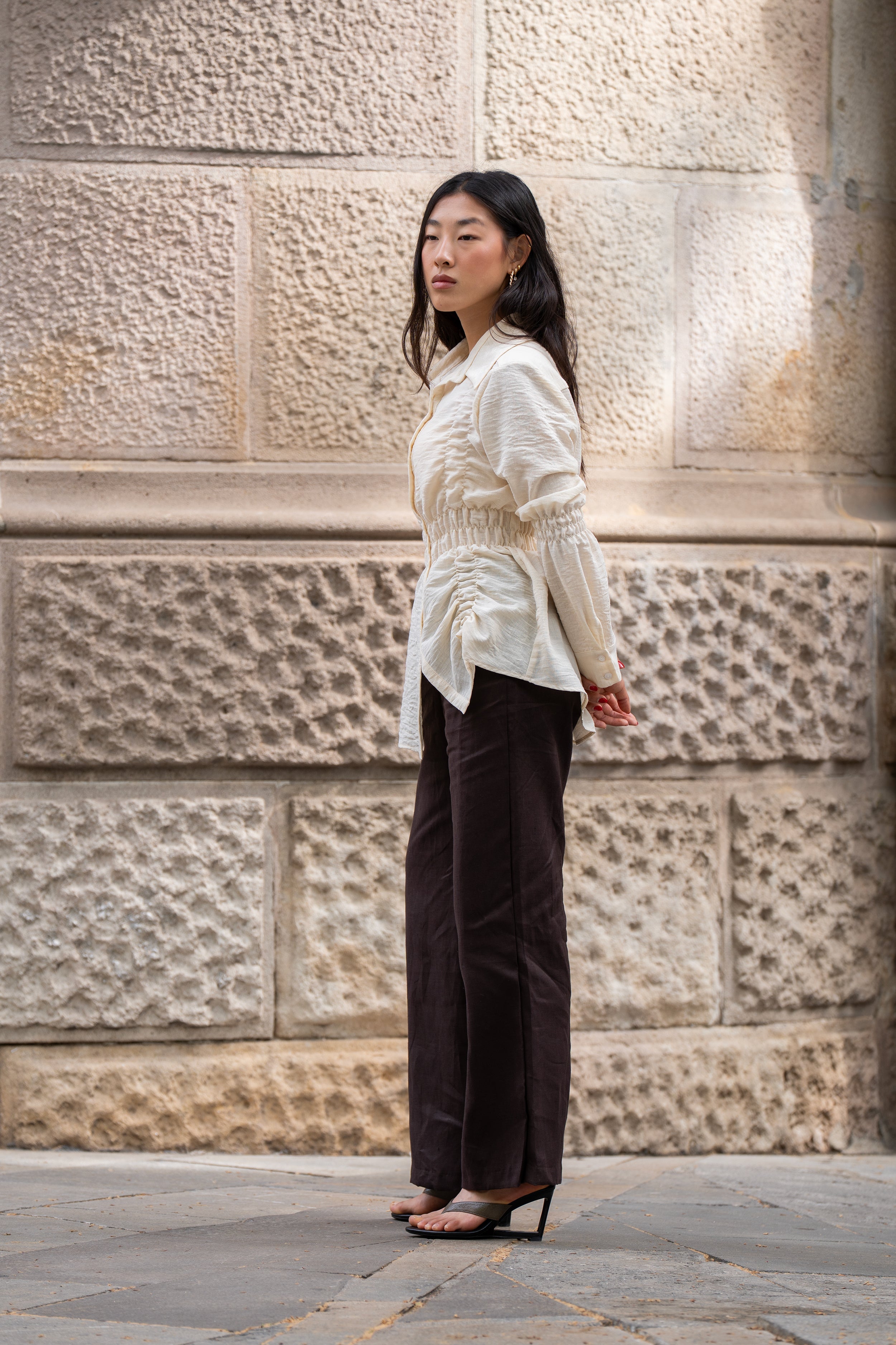 Camisa Brixton Crema