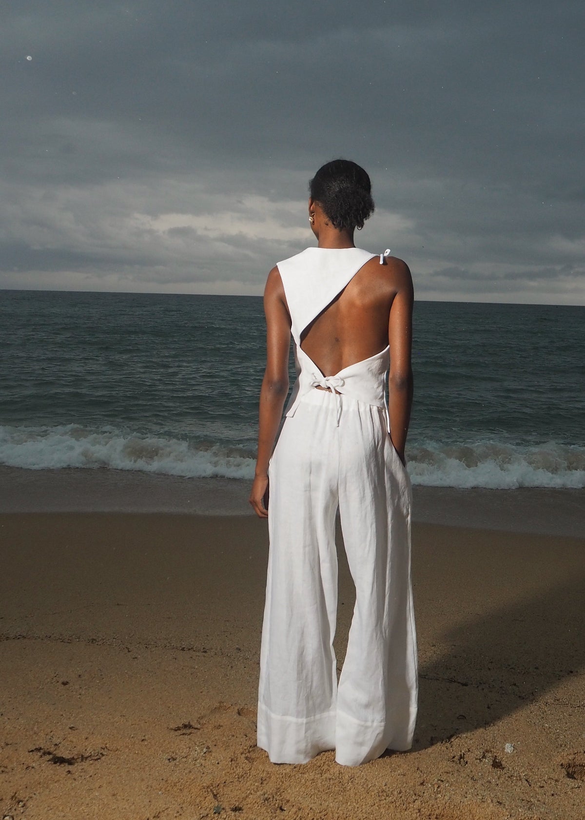 Cali Top Blanco (100% Lino)