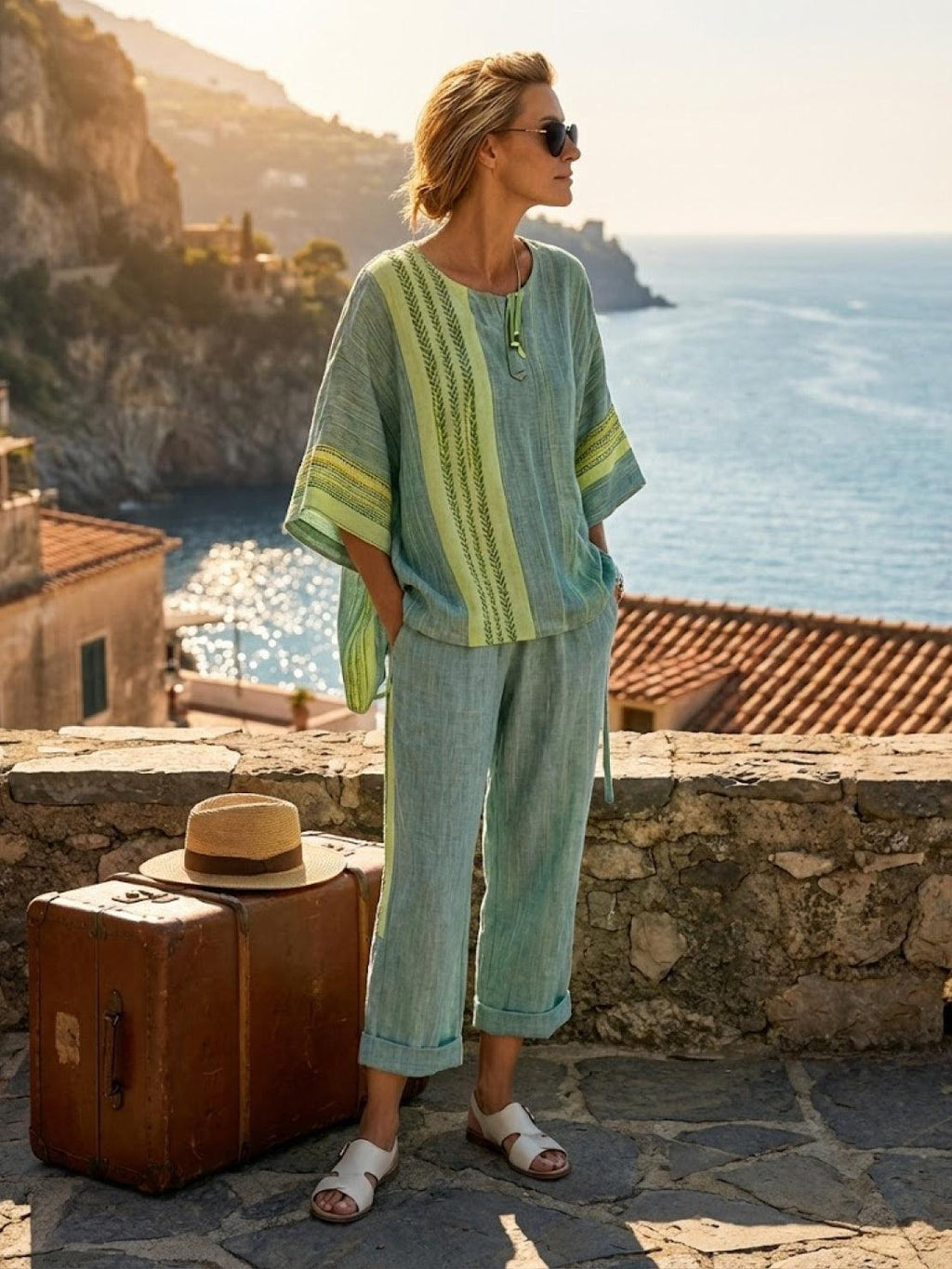 Komplet Coastal Comfort w dwóch częściach