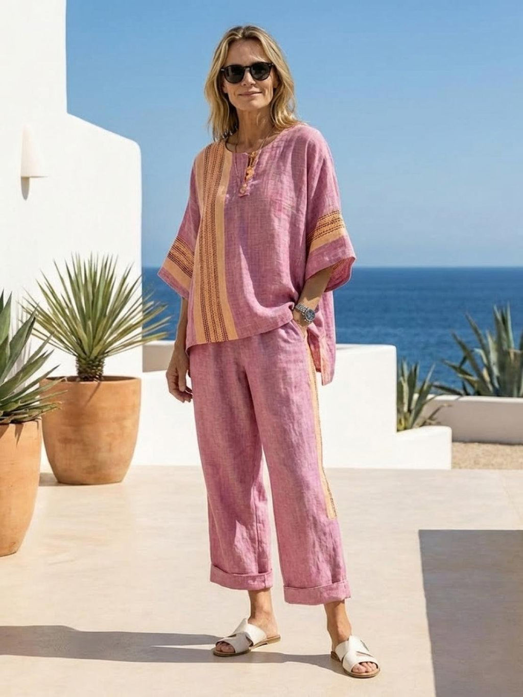 Komplet Coastal Comfort w dwóch częściach