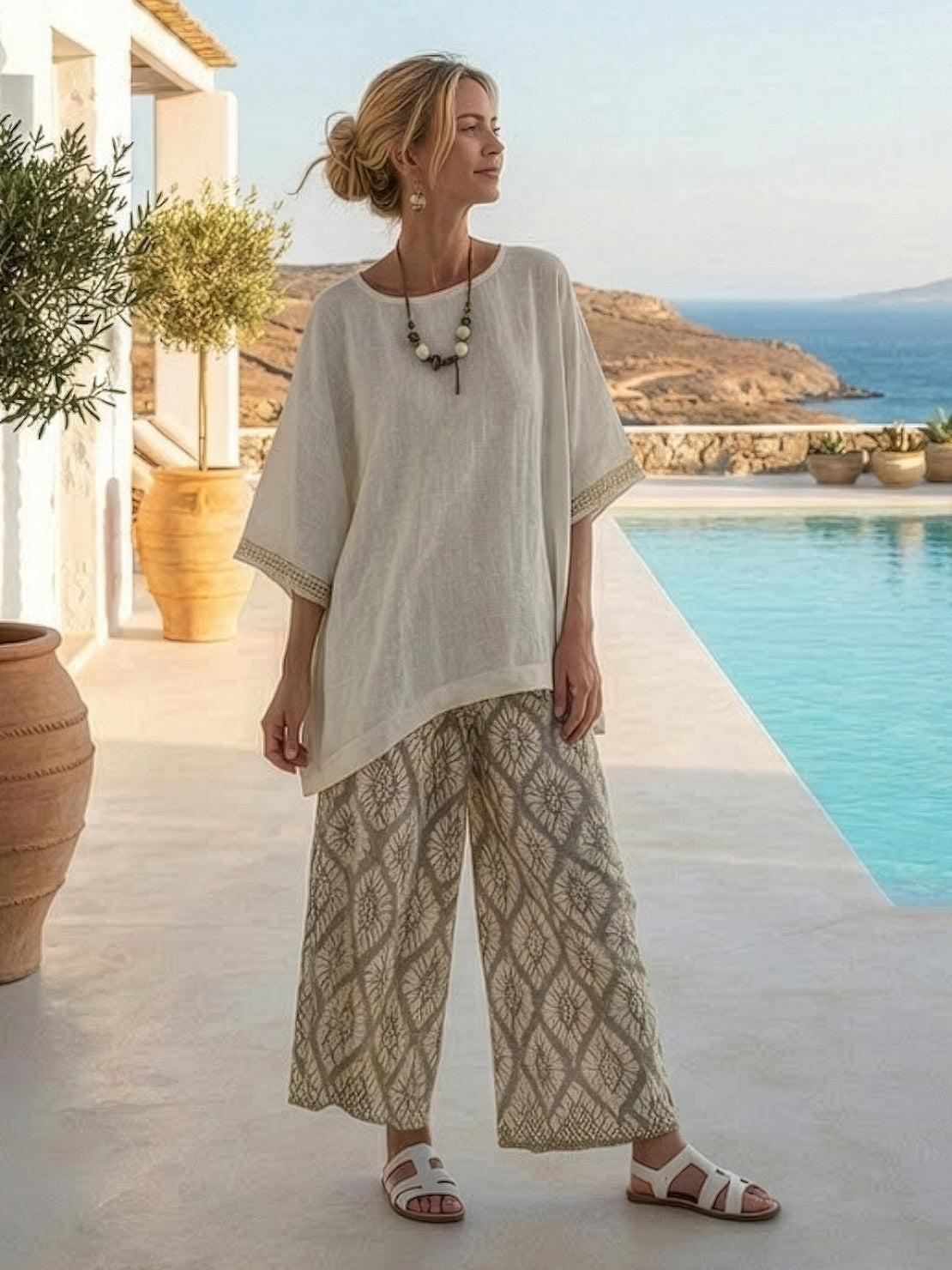 Komplet Coastal Comfort w dwóch częściach