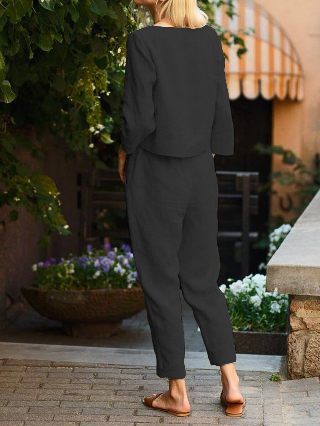 Cotton-Linen Monochrome Capsule