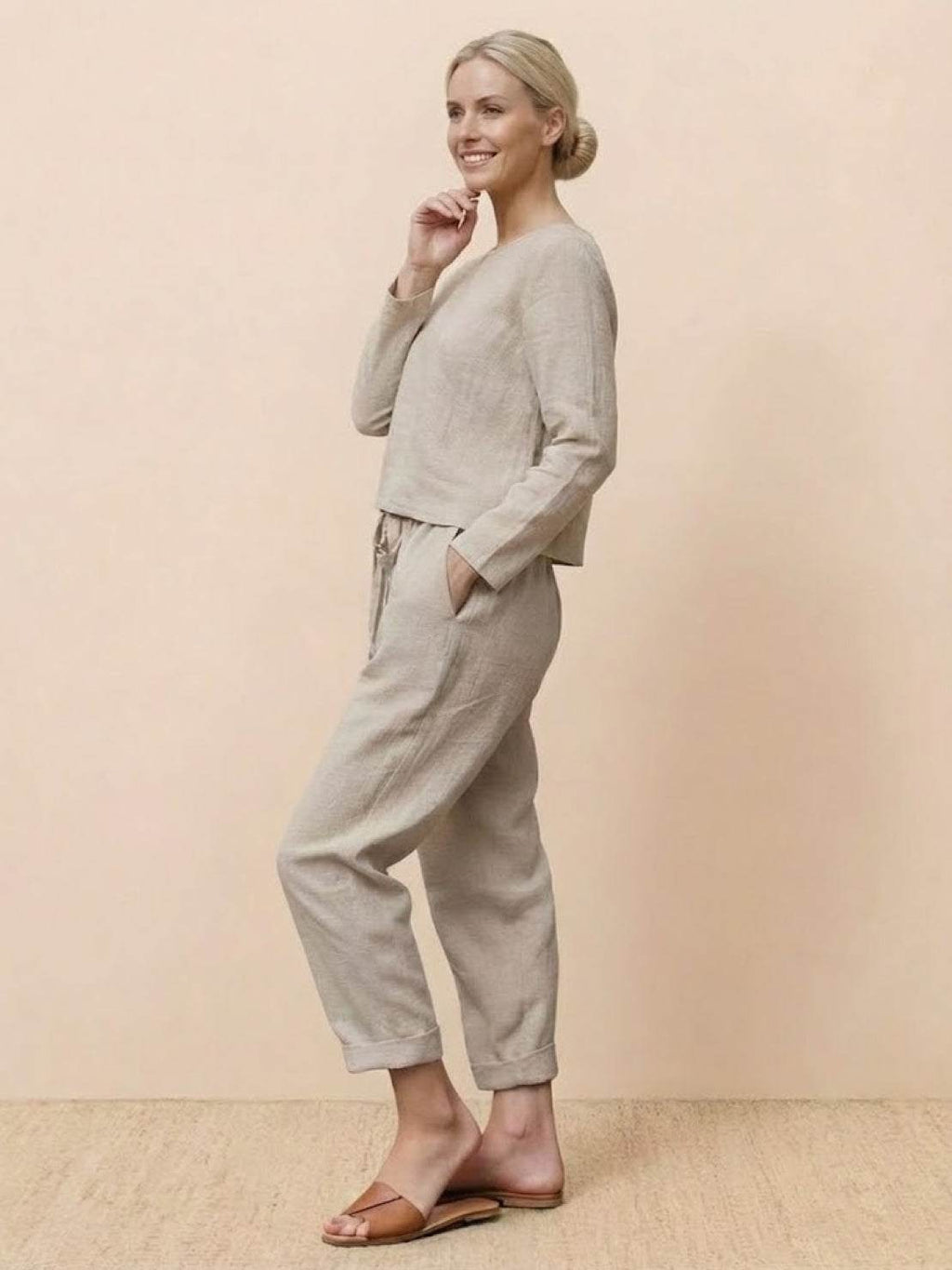 Cotton-Linen Monochrome Capsule