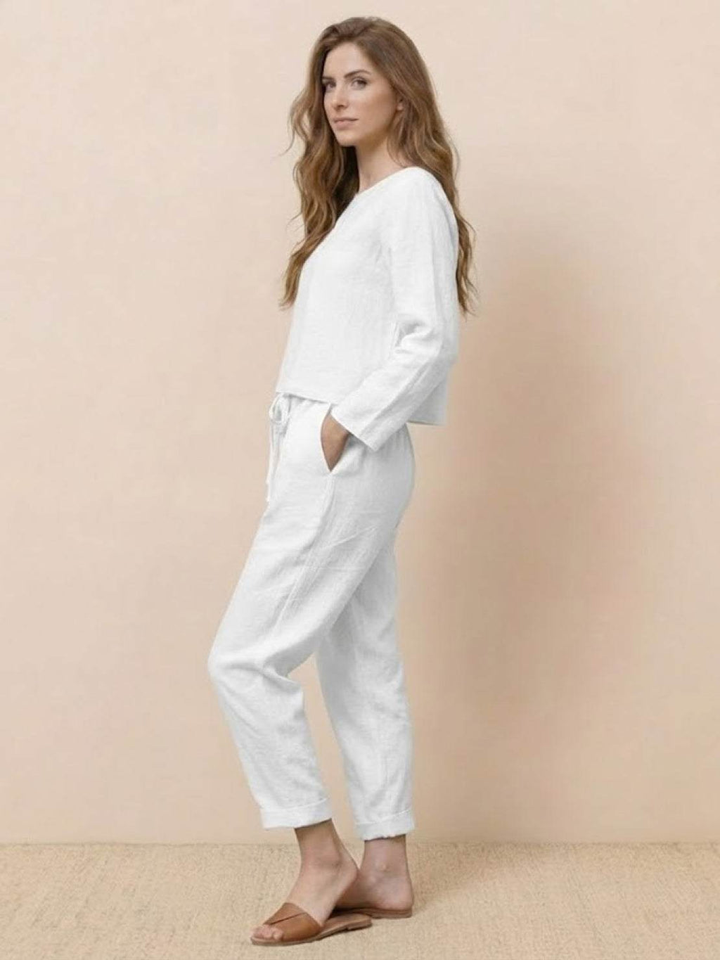 Cotton-Linen Monochrome Capsule